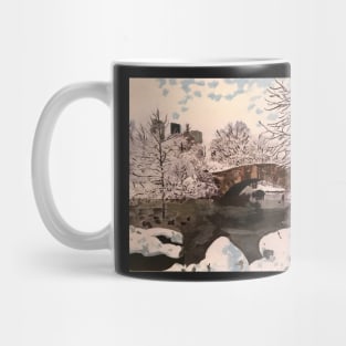 Snow in Central Park Mug